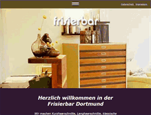 Tablet Screenshot of die-frisierbar.de